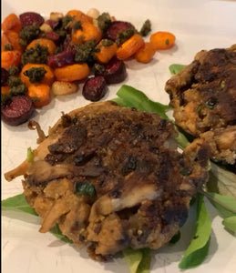 Lion's Mane "Crab" Cakes