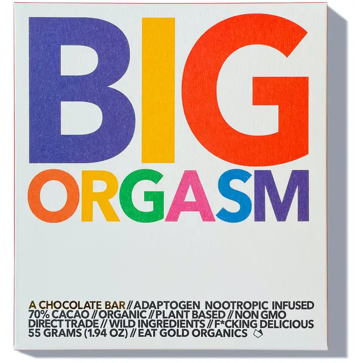 Big Orgasm, A Potent, Functional & Delicious Chocolate Bar