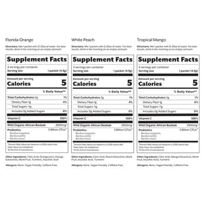 Debloat Variety Pack - Orange, Peach, Mango