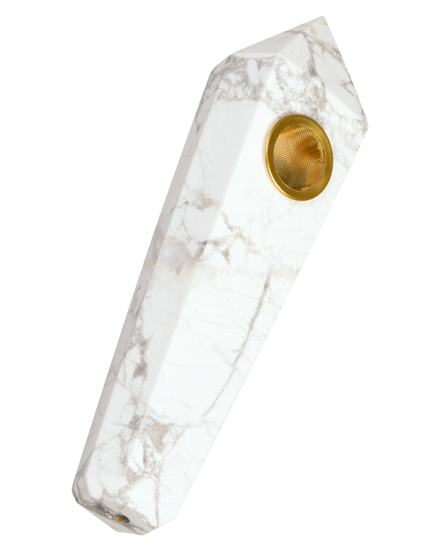 White Turquoise Pipe