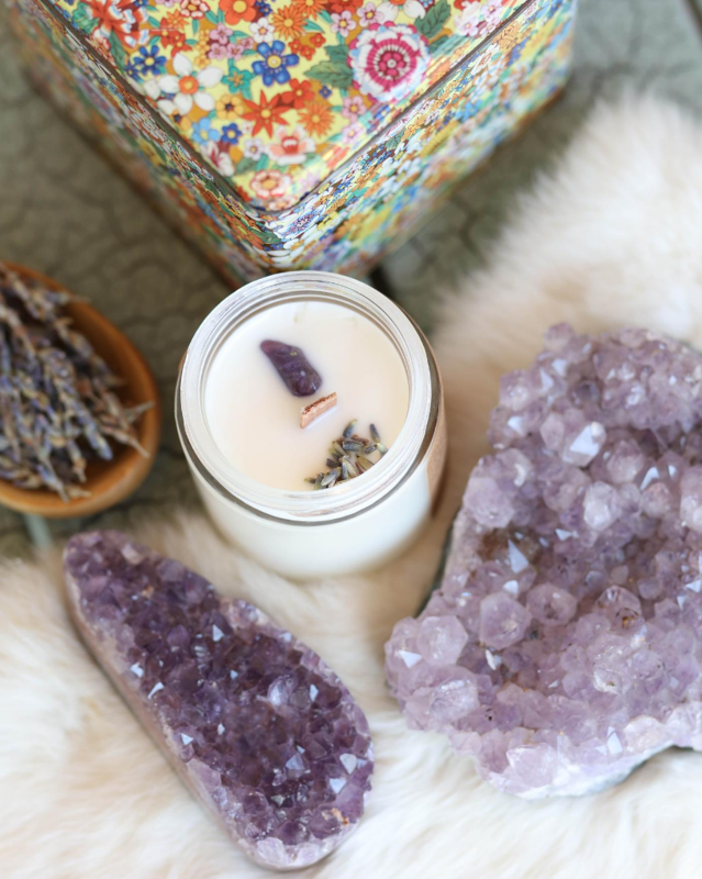 Protection Soy Candle with Essential Oils