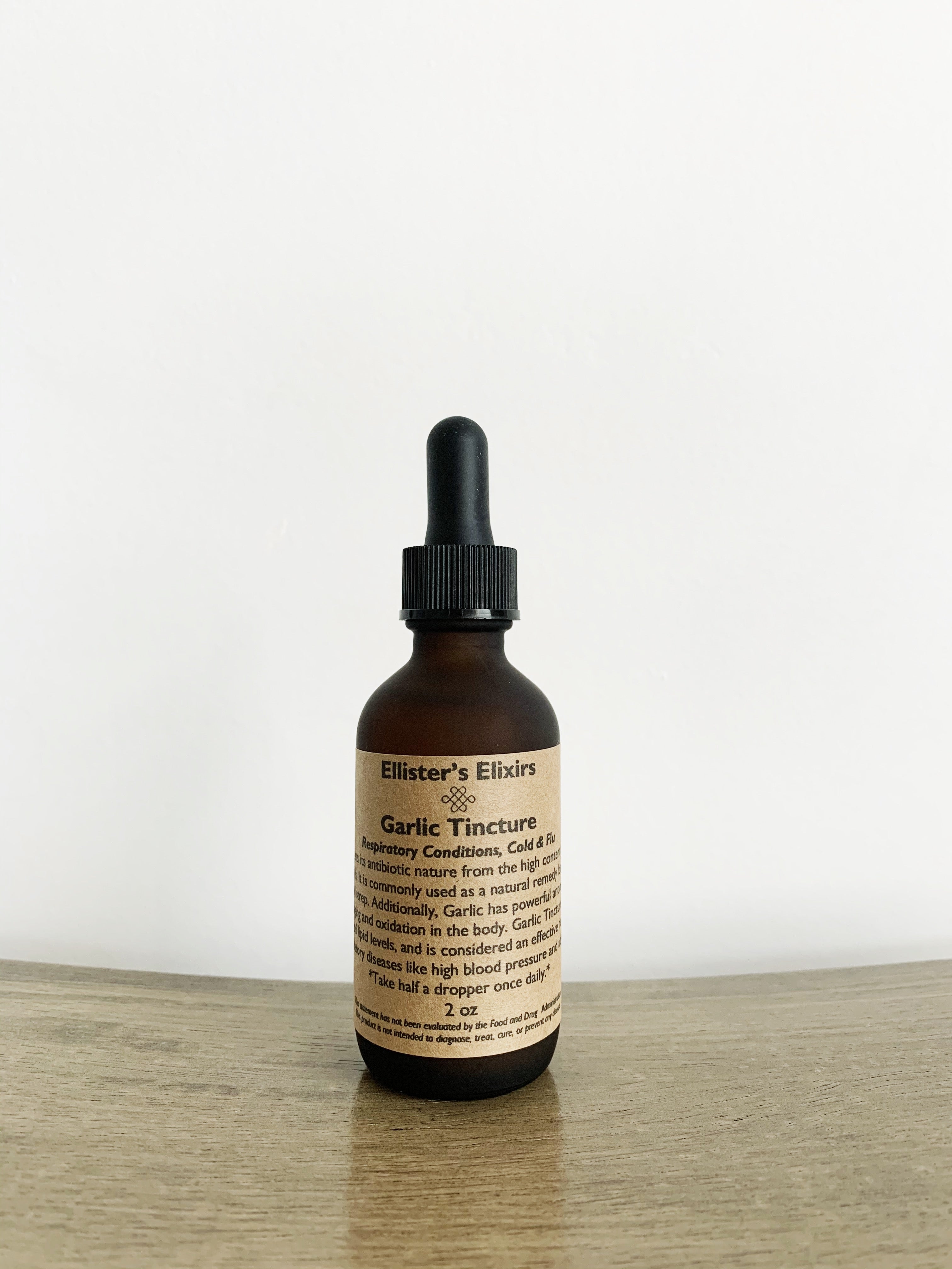Garlic Tincture - Respiratory Support