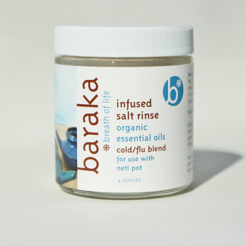 Baraka Infused Salt Rinse for Neti Pot