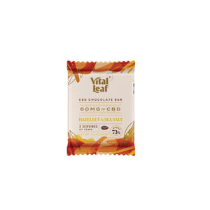 Hazelnut & Sea Salt | Mini CBD Chocolate Bar