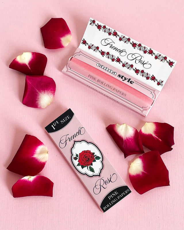 French Rose Pink Rolling Papers