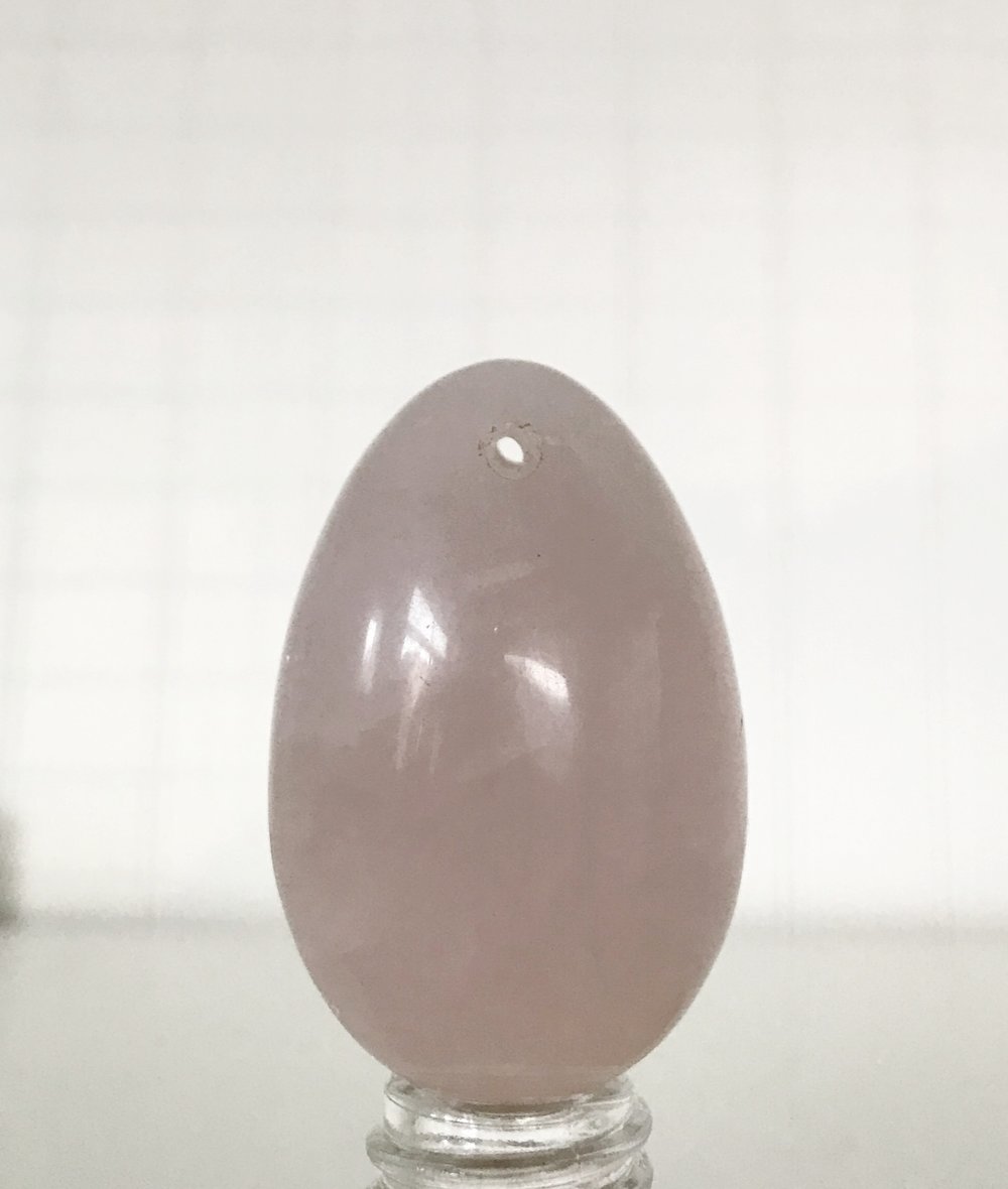 Rose Quartz Yoni Egg